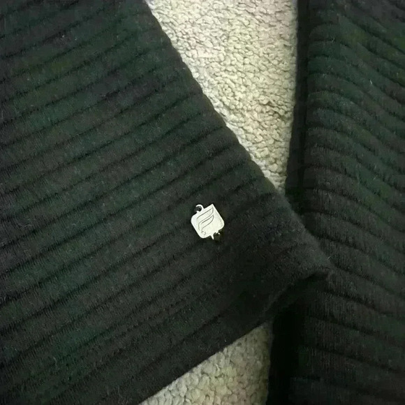 Fabletics Bre Long-Sleeve Tunic Sweatshirt Size Large Black - Picture 9 of 9